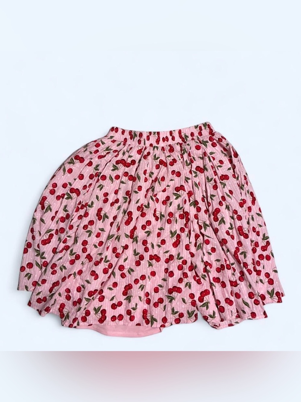 torrid Pink Cherry-Print Circle Skirt - size 00